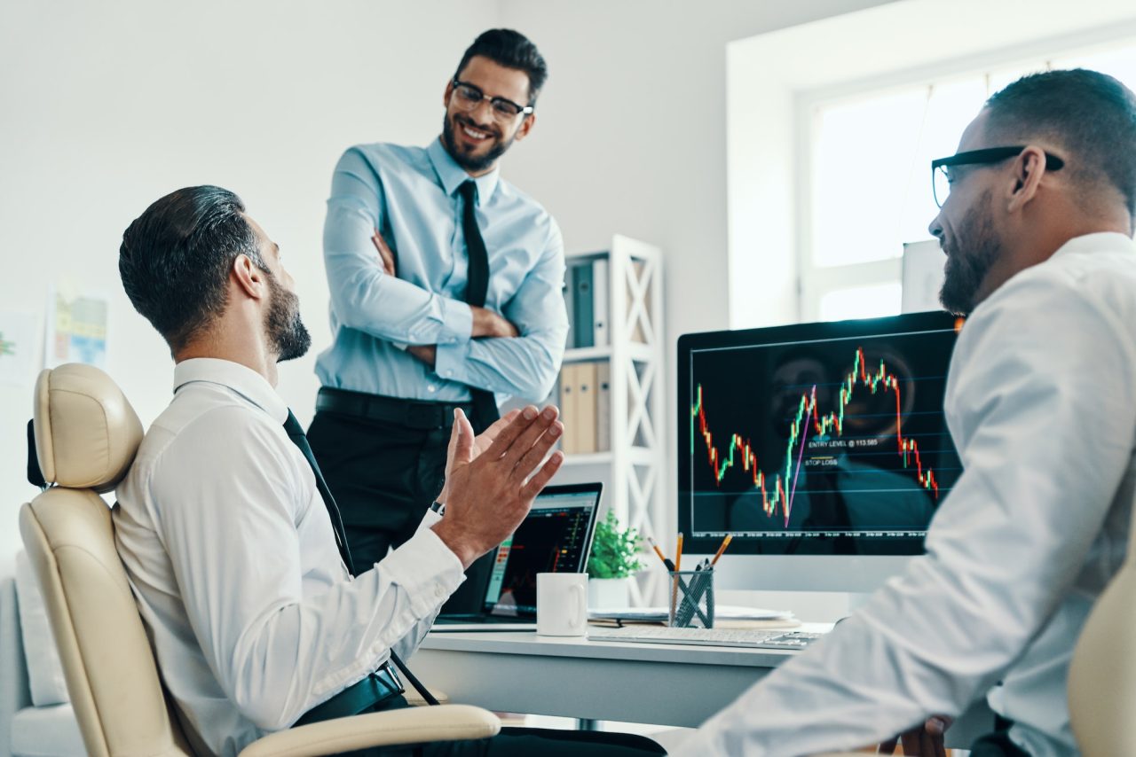 Trading platform illustration